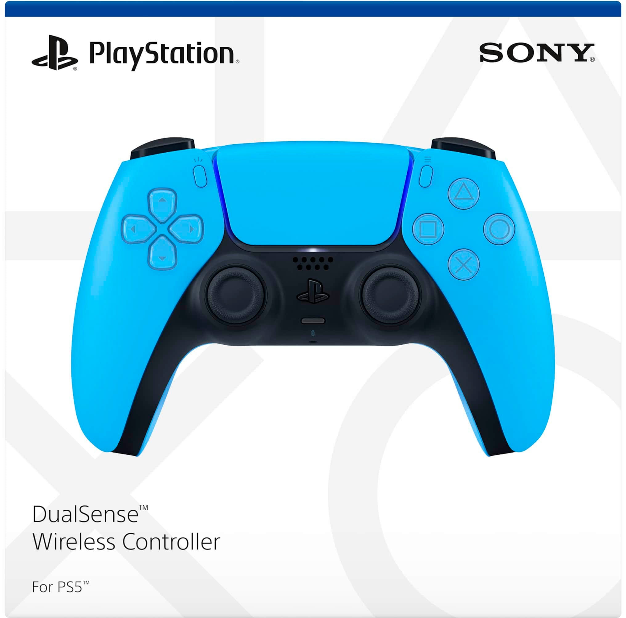 PlayStation 5 Disc Edition Horizon Forbidden West Bundle with Two Controllers White and Starlight Blue DualSense and Mytrix Dual Controller Charger PlayStation 5 Disc Edition Horizon Forbidden West Bundle with Two Controllers White and Starlight Blue DualSense and Mytrix Dual Controller Charger
